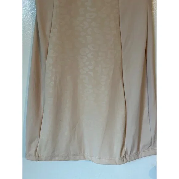 Assets Spanx Red Hot Label Stretch Slimming Cheetah Full Slip Nude XL NEW - Picture 7 of 9